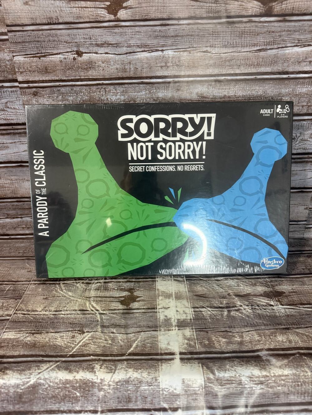 Sorry Not Sorry Board Game - Sealed 2018 out of print